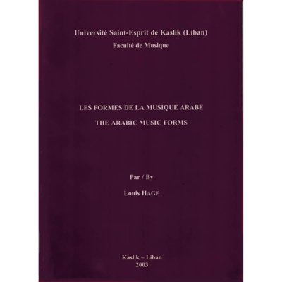 The Arabic Music Forms (Eng, Fr,  Ar)