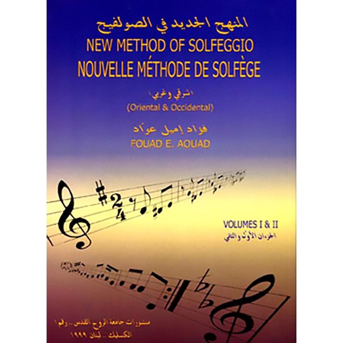 New Method of Solfeggio - Nouvelle Méthode de Sofège (Oriental & Occidental) (Vol. I and II)