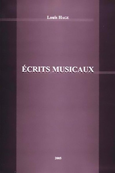 Ecrits Musicaux - Father Louis Hage