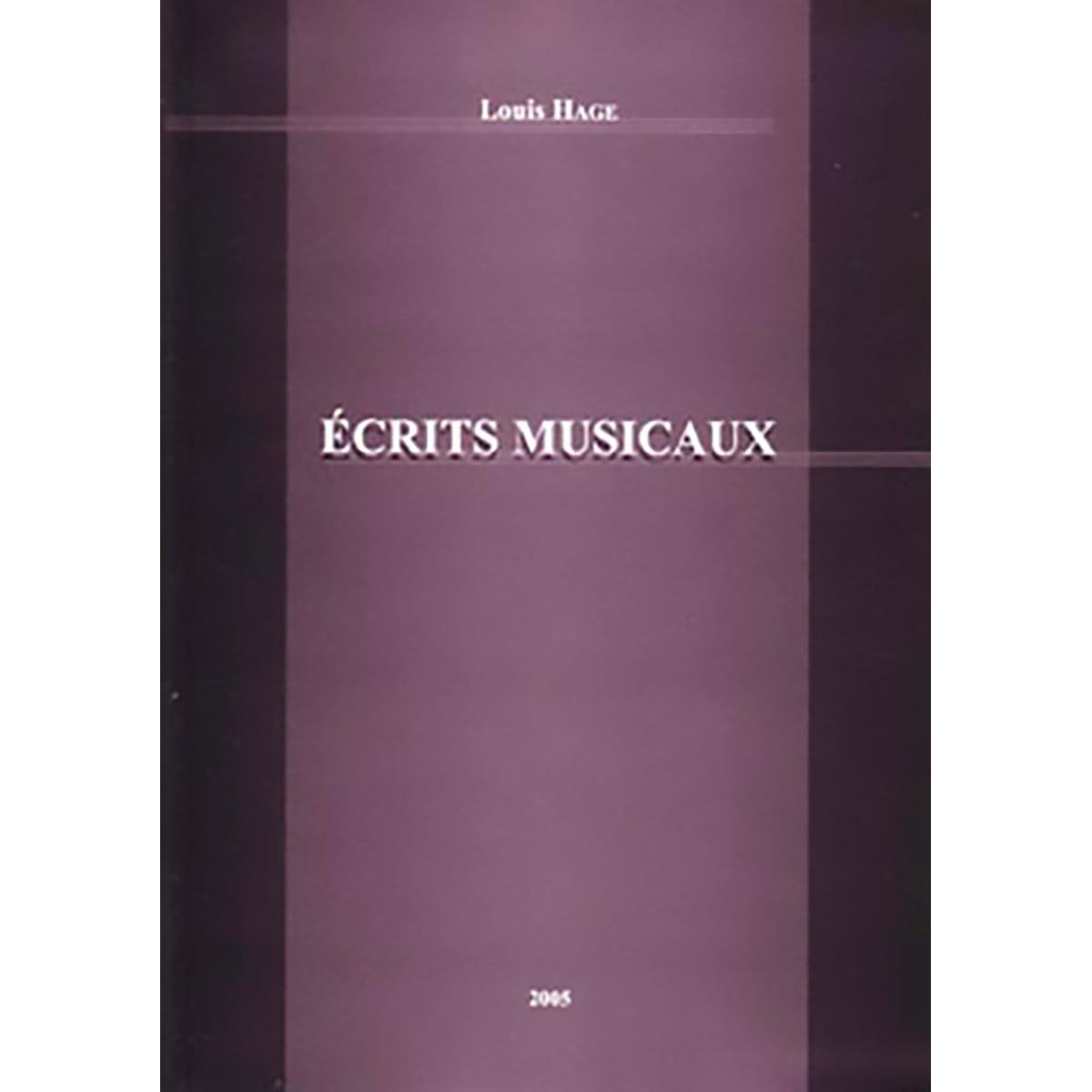 Ecrits Musicaux - Father Louis Hage