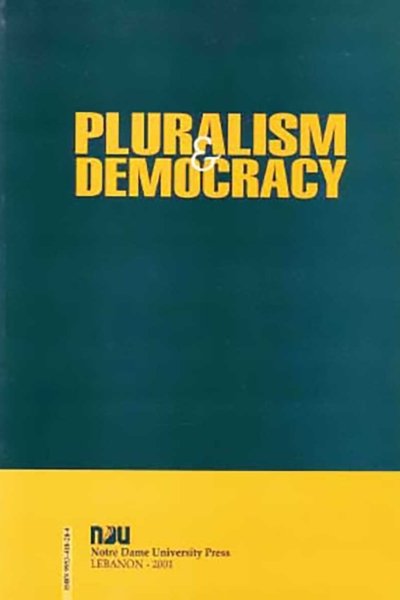 Pluralism and Democracy (Mostly in English, Some Arabic)
