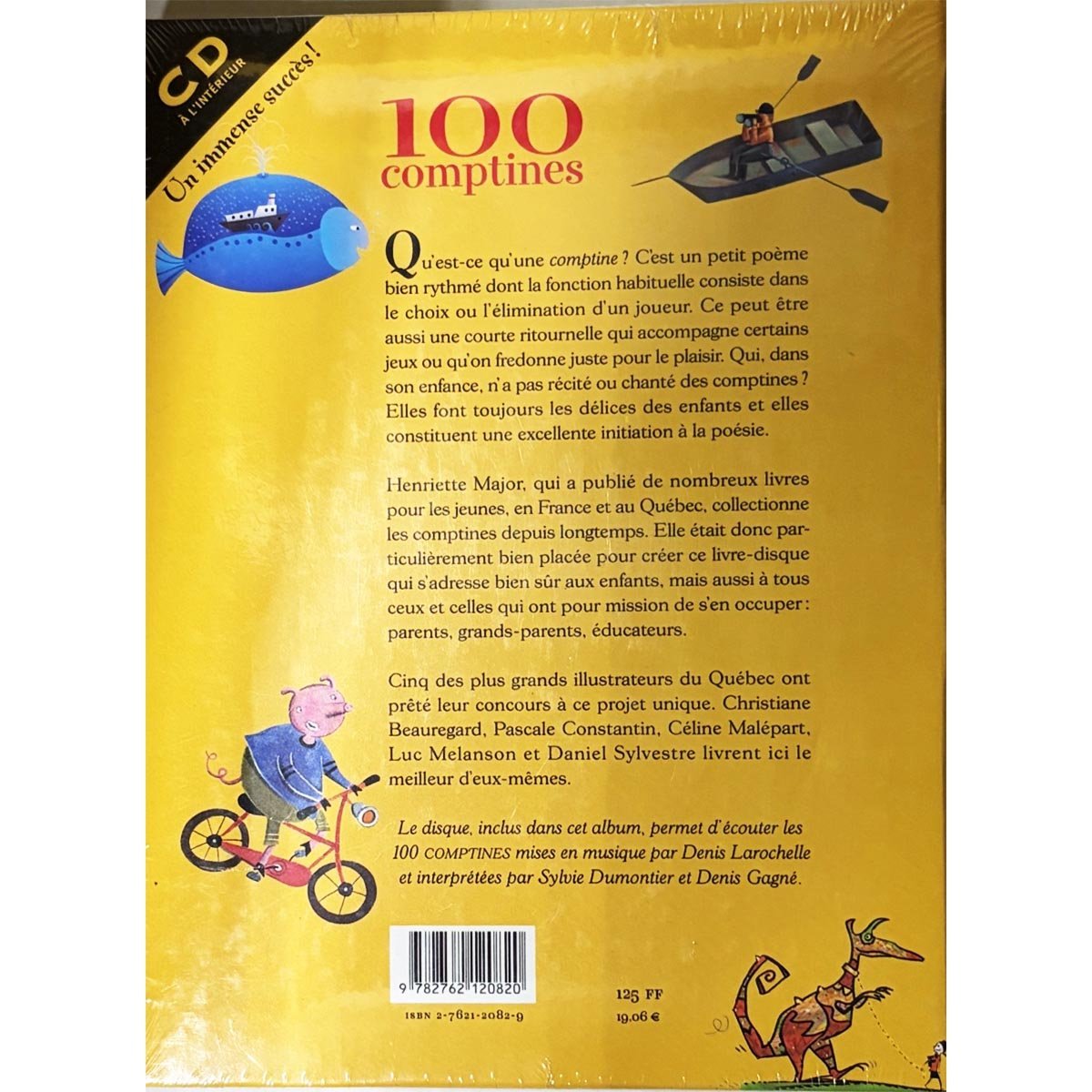 100 Comptines - Avec Cd - Major Henriette - Image 2