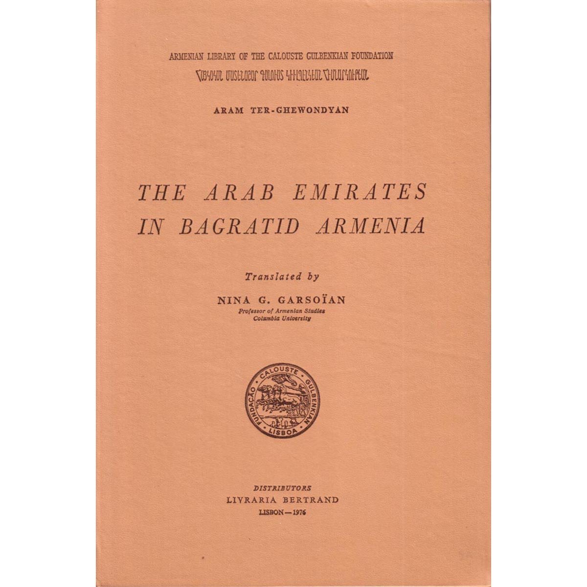 The Arab Emirates in Bagratid Armenia