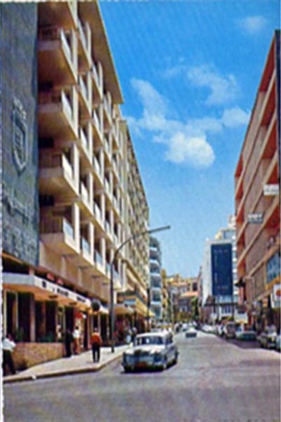 1970's Postcard Beirut: Hotels District