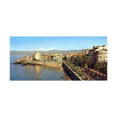 1970's Postcard Beirut - Ave des Français