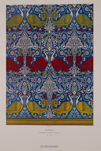 Etoffe Conservée au Musée d'Utrecht