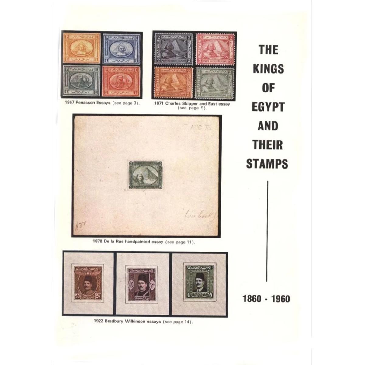 The Kings of Egypt and their Stamps 1860 - 1960